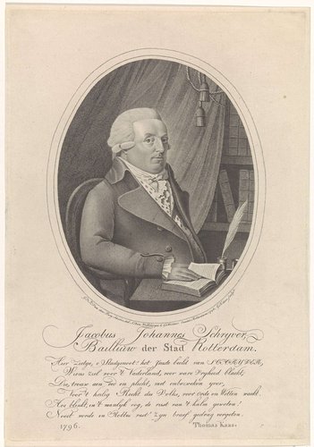 Jacobus Johannes Schrijver, Bailliuw der Stad Rotterdam