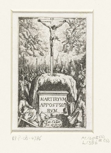 Het martelaarschap van de apostelen by Jacques Callot