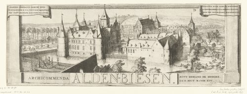 Archicommenda Alden-Biesen by Romeyn de Hooghe