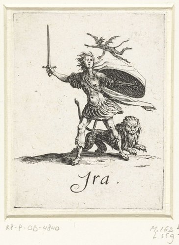 Woede by Jacques Callot