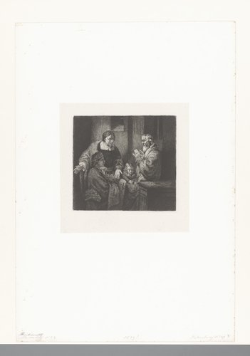 Jongeman en vrouw bieden oude man een mantel aan