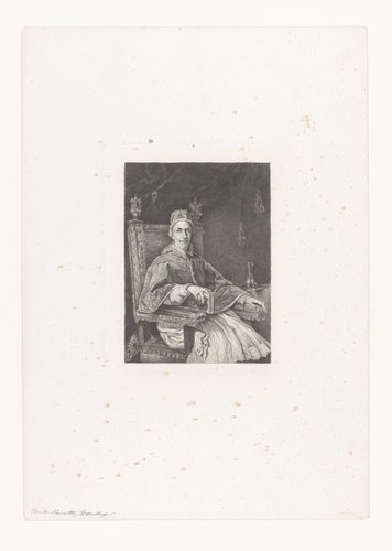 Portret van paus Clemens IX