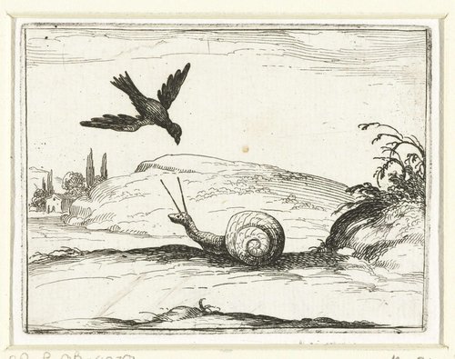 Kloosterleven in emblemen by Jacques Callot