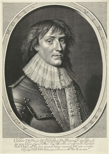 Portret van Christiaan Junius, hertog van Brunswijk by Willem Jacobsz Delff