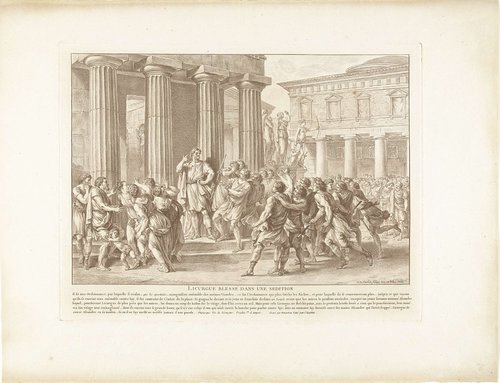 Licurgus verwond door Alcander bij oproer