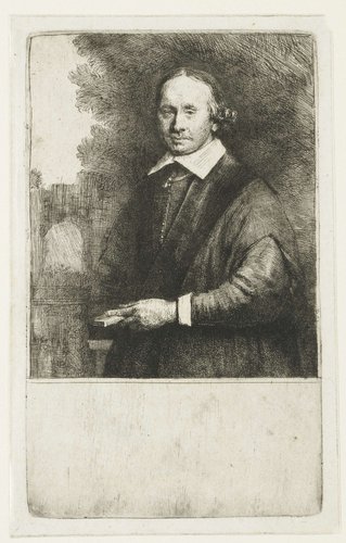 Jan Antonides van der Linden by Rembrandt van Rijn
