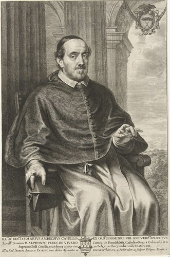 Portret van Marius Ambrosius Capello