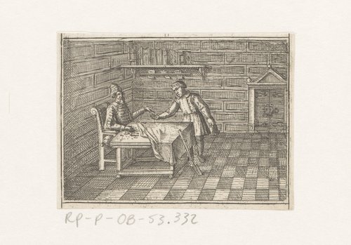 Vanonder tafelkleed worden munten betaald