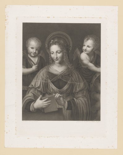Madonna met twee engelen