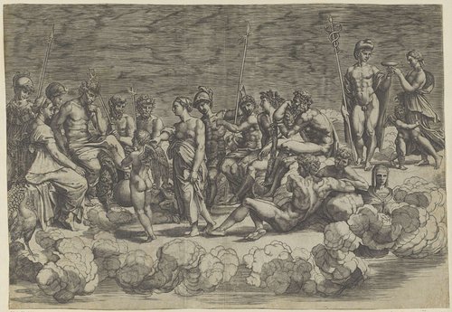 Verzameling der Goden op de Olympus