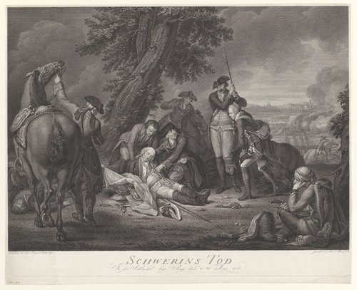 Dood van Kurd Christoph von Schwerin