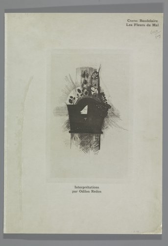 Couverture-Frontispice by Odilon Redon