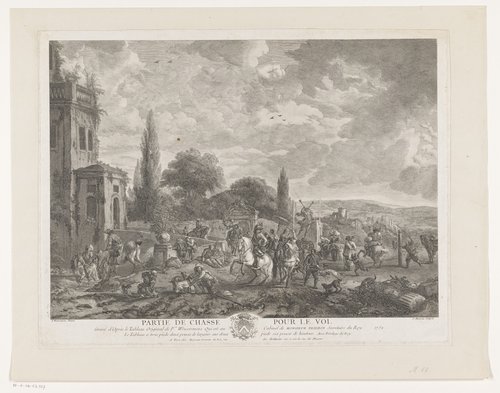 Prenten naar schilderijen door Philips Wouwerman