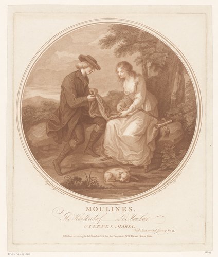 Maria en Sterne houden een zakdoek vast