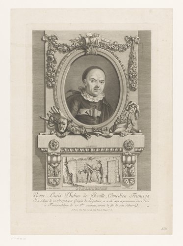 Portret van Pierre-Louis Dubus de Preville