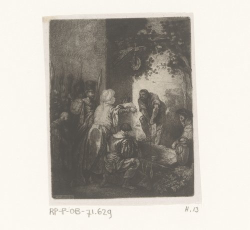 Legende van de koning van Polen by Jean Pierre Norblin de la Gourdaine