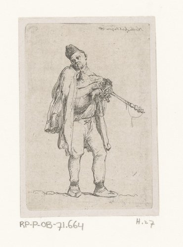 Man met doedelzak
