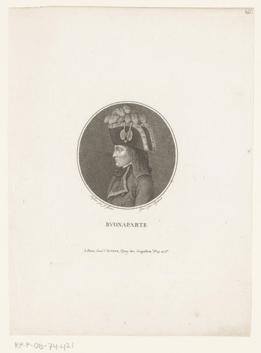 Portret van Napoleon I Bonaparte
