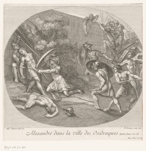 Alexandre dans la ville des Oxidraques