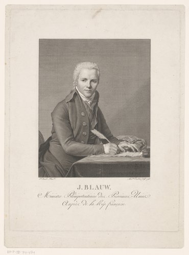 Portret van Jacobus Blauw