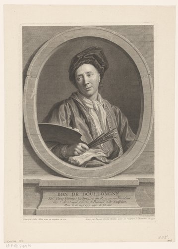 Portret van Bon Boullogne