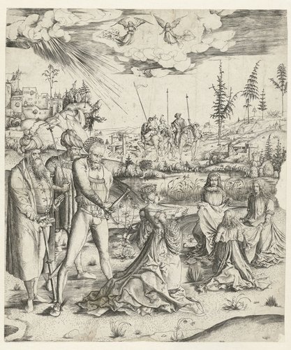 Het martelaarschap van de heilige Catharina