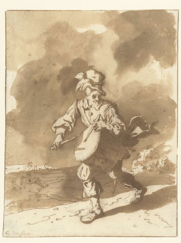 The Drummer by Cornelis Dusart