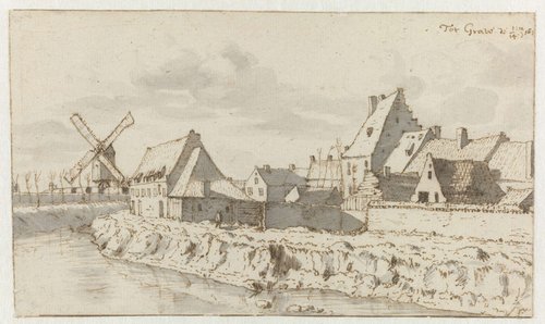 View of Grave, Noord-Brabant
