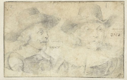 Portretten van Cornelis de Graeff en Frans Banningh Cocq by anonymous