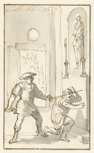 Ontwerpen voor het vijfde deel van Histoire de l'admirable Don Quixotte (...)