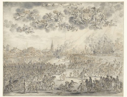 Departure of Charles II from Scheveningen