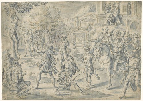 Schieten op vaders lijk