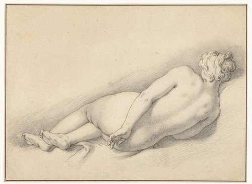 Study of a Reclining Female Nude