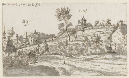 View of Aelzen (Alsemberg?)