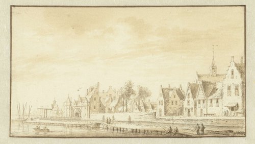 Gezicht op Montfoort