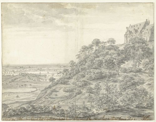 Gezicht op de Elter Berg