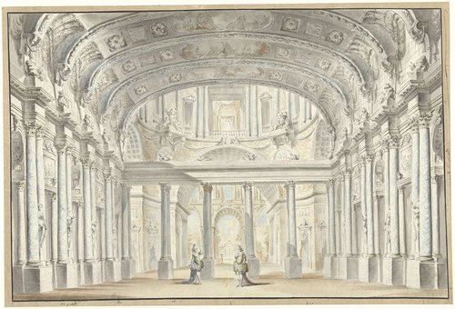 De Hofzaal, toneeldecor