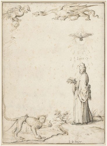 Bijbelse voorstelling by Giovanni Paolo Schor