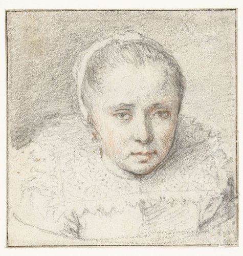 Portret van een jonge vrouw