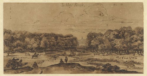 Hydepark te Londen