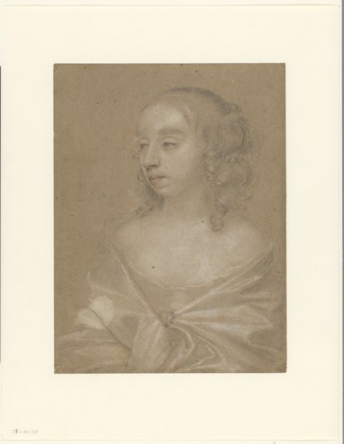 Portret van een onbekende vrouw