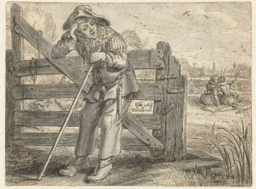 The Crazed Amour of Fat Leendert and Lijsje Teunis, with Joncker Maerten