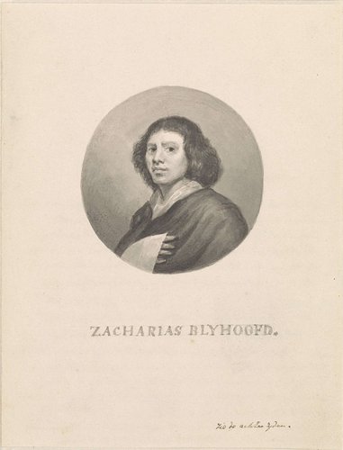 Portret van Zacharias Blijhooft