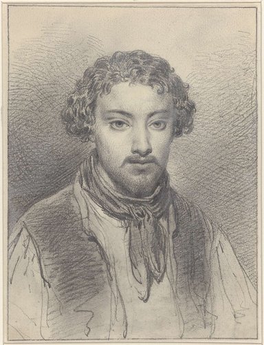 Zelfportret van Eugenius Frans de Block
