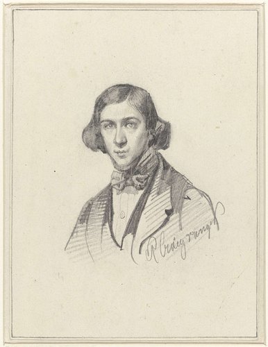 Portret van Pierre Louis Dubourq by Reinier Craeyvanger