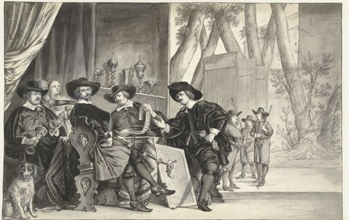 Overlieden van de St. Sebastiaans- of Handboogdoelen te Amsterdam