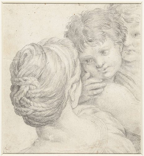 Vrouw en twee kinderen