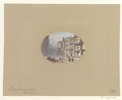 Rue Jeanne d'Arc te Rouen