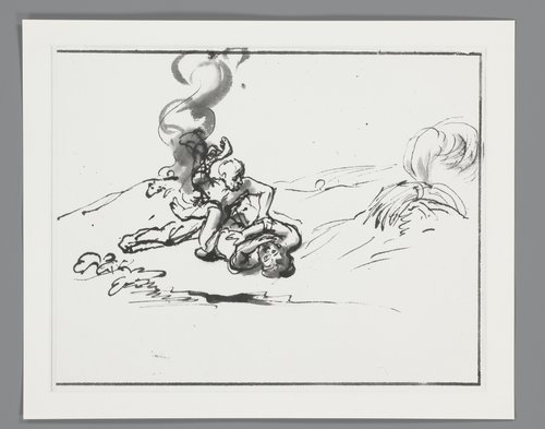 Bijbelse voorstellingen voor album van Matthijs Balen