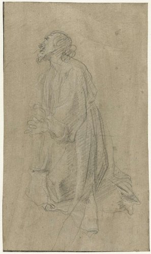 Studie voor een Christus in Gethsemane